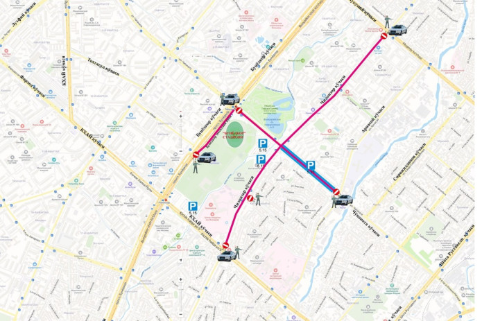 O‘zbekiston - BAA futbol uchrashuvi sabab “Bunyodkor” stadioni yaqinidagi ko‘chalarda harakat cheklanadi