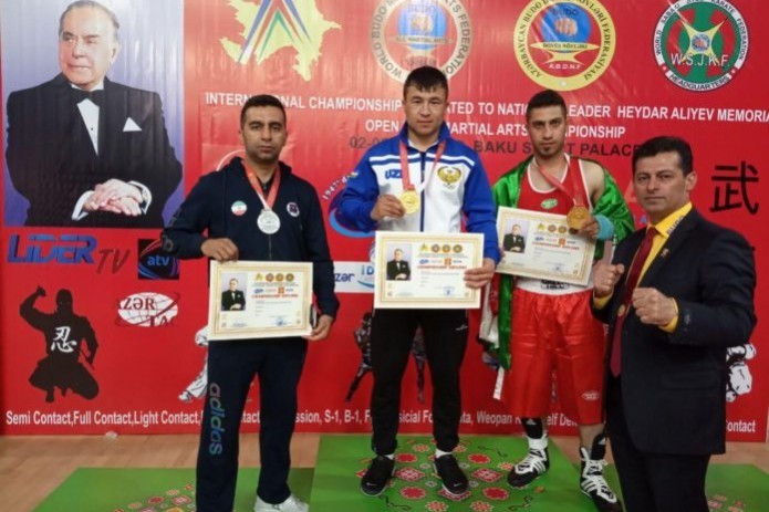 Uzbek soldiers win two gold medals in Azerbaijan