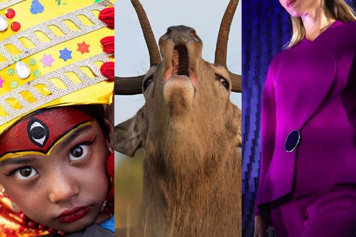 Parij moda haftaligi, Sochidagi kuz tasvirlari, Nepaldagi Kumari-Puja festivali. 28-sentyabr suratlari
