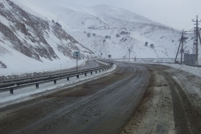 “Taxtaqoracha” dovonida ayrim transportlarning harakatlanishi taqiqlandi
