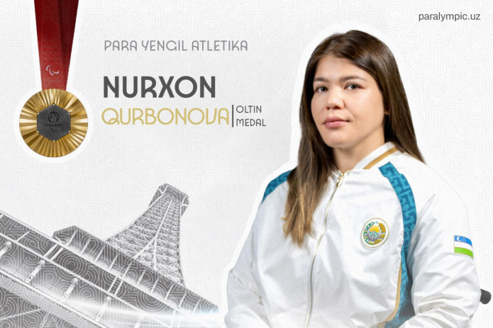 Nurxon Qurbonova – Paralimpiya oʻyinlari chempioni