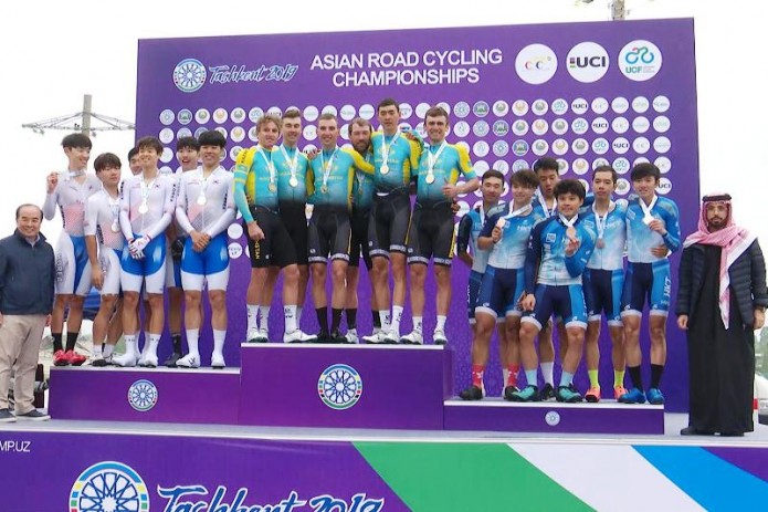 ЧА по велошоссе: команды Республики Корея и Казахстана завоевали «золото»