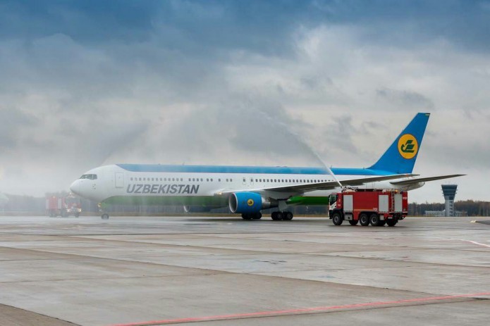 Состоялся первый рейс НАК «Узбекистон хаво йуллари» по маршруту Ташкент-Джакарта