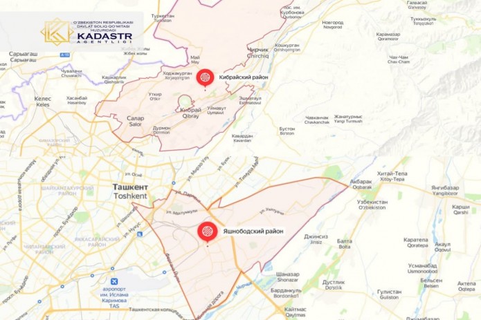 Qibraydagi 8 ta mahalla Toshkent shahrining Yashnobod tumaniga o‘tkazildi