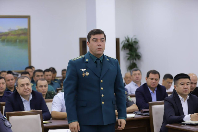 Sirdaryo viloyati IIBga yangi boshliq tayinlandi