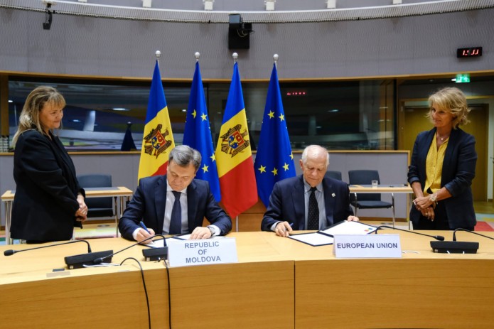 Yevropa Moldova Yevropa Ittifoqi bilan mudofaa sohasida hamkorlik shartnomasini ...