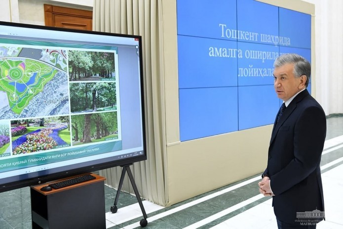 Tashkent region to build 155-hectare park
