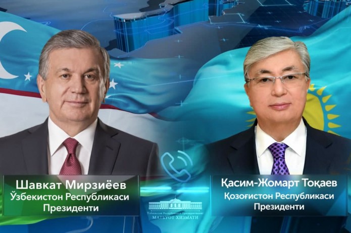 O'zbekiston va Qozog'iston Prezidentlari ikki tomonlama va mintaqaviy kun tartibini muhokama qildilar