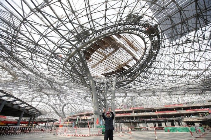 Один из крупнейших в мире аэропортов строят в Пекине