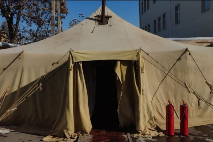 Mudofaa vazirligi tomonidan Toshkent shahri boʻylab harbiy dala oshxonalari tashkil etildi