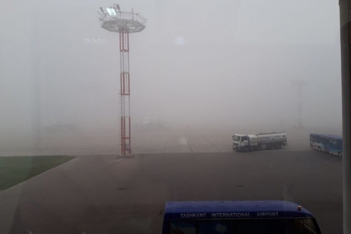 Ряд рейсов Uzbekistan Airways задерживаются из-за тумана