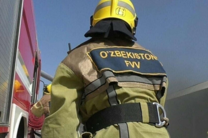 Toshkentdagi korxonada yong‘in sodir bo‘ldi