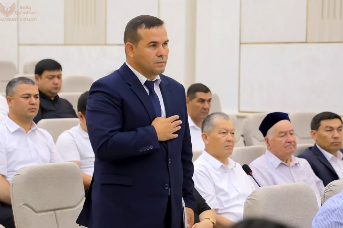 Shuhrat Saidov Xorazm viloyati soliq boshqarmasiga boshliq etib tayinlandi
