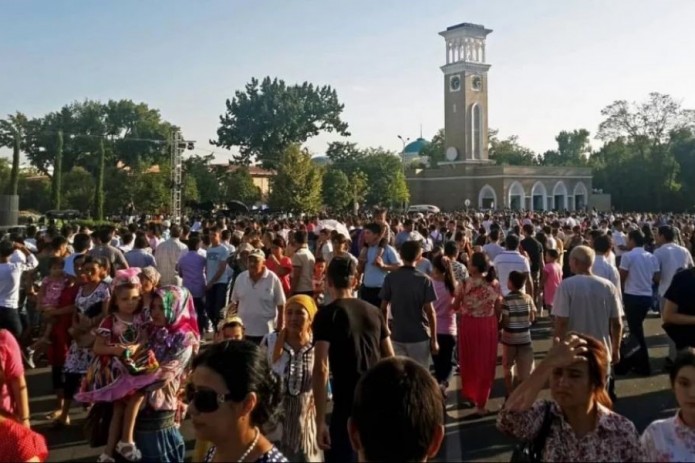 What is the most populous region in Uzbekistan?