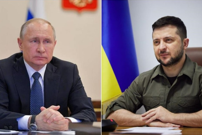 Zelenskiy Putinni shaxsan uchrashishga taklif qildi