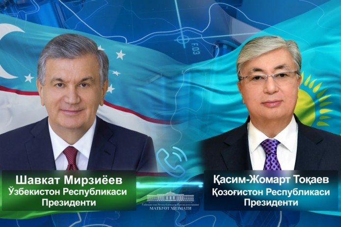 Шавкат Мирзиёев поздравил Касым-Жомарт Токаева с успешным проведением референдума по поправкам в Конституцию Казахстана