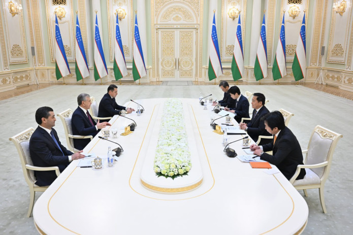 President of Uzbekistan receives Japanese delegation