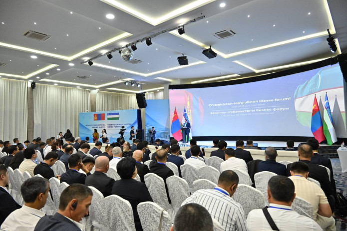O‘zbekiston–Mongoliya biznes-forumi bo‘lib o‘tdi
