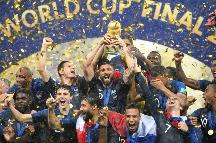 Сборная Франции стала чемпионом мира по футболу 2018