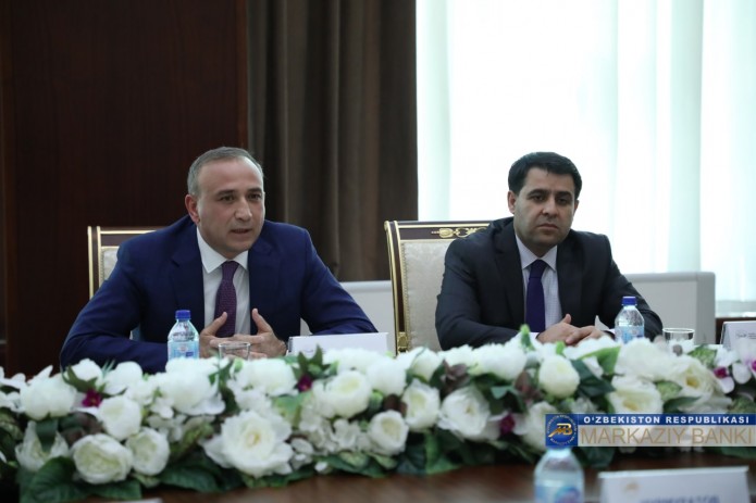 Tojikiston Milliy banki raisi O‘zbekiston Markaziy bankiga tashrif buyurdi