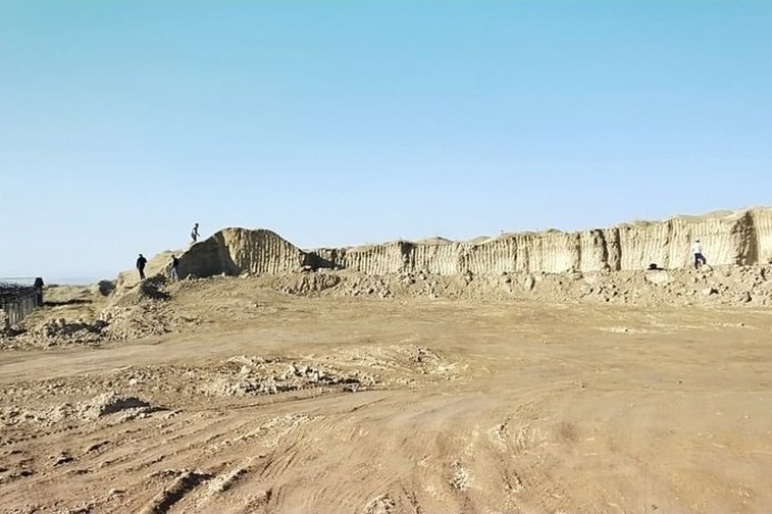 Хокимият Паркентского района незаконно продал Археологический памятник «Култепа» кирпичному цеху