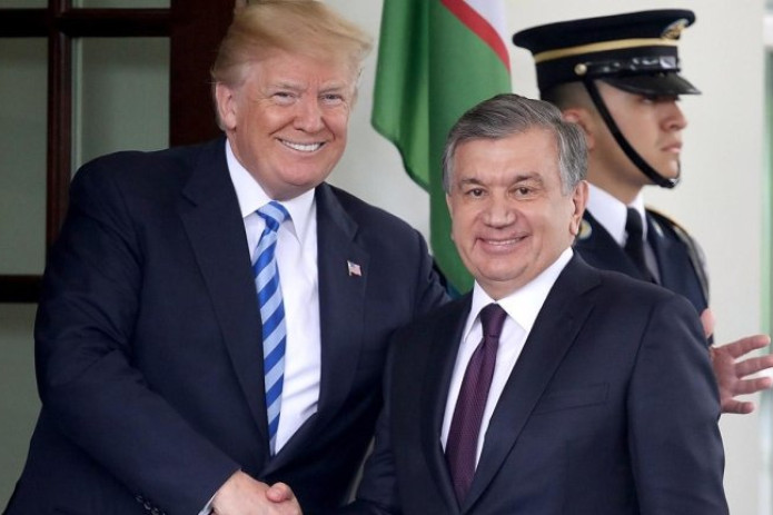 Shavkat Mirziyoyev Donald Trampni tabrikladi