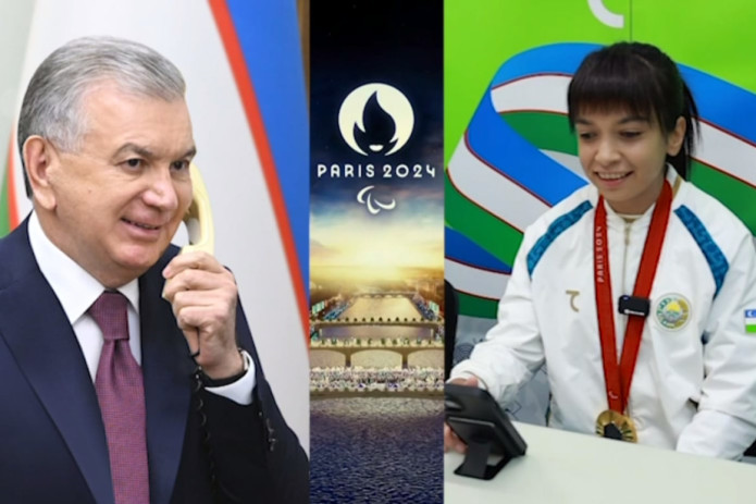 Shavkat Mirziyoyev Paralimpiya chempionlari Asila Mirzayorova va Qudratilloxon Maʼrufxo‘jayev bilan telefon orqali muloqot qildi