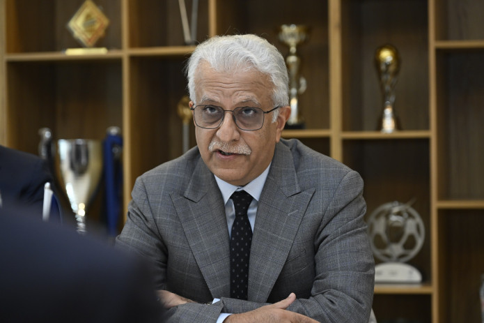 O'zbekiston futbol assotsiyatsiyasi va OFK rahbariyati uchrashuv oʻtkazdi