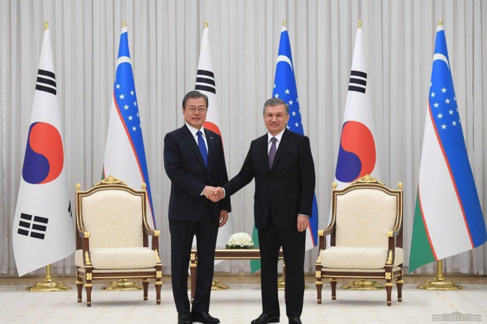 Президенты Узбекистана и Южной Кореи проведут онлайн-саммит