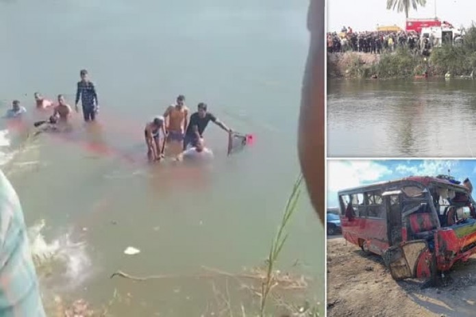 Misrda avtobus daryoga quladi. Bunga haydovchining giyohvand modda ta'sirida boshqaruvda bo'lgani sabab bo'lgani aytilmoqda