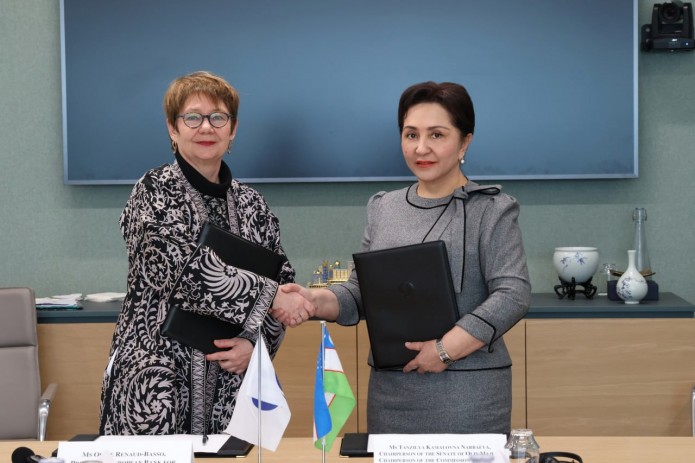 Сенати раиси Танзила Нарбаева Лондонда ЕТТБ президенти билан учрашди