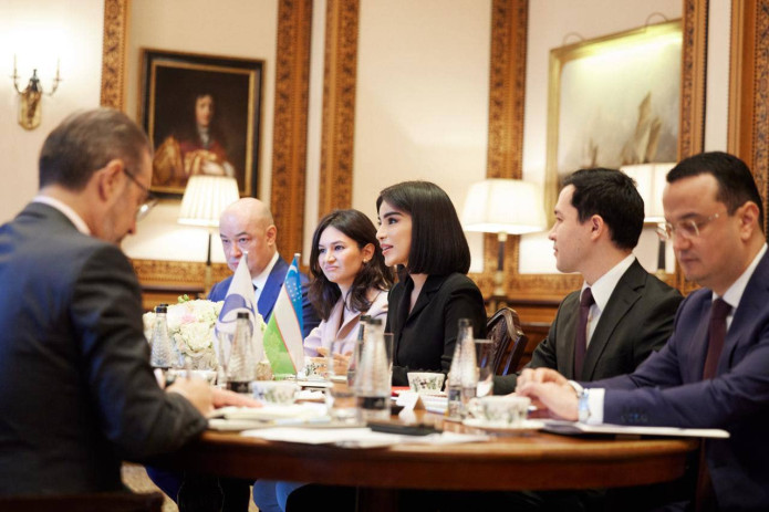 Saida Mirziyoyeva YETTB prezidenti bilan uchrashdi