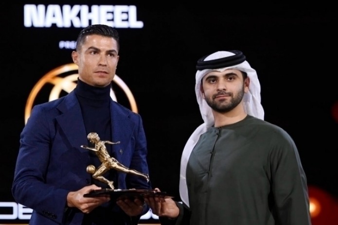 Krishtianu Ronaldu Yaqin Sharqning eng yaxshi futbolchisi bo‘ldi