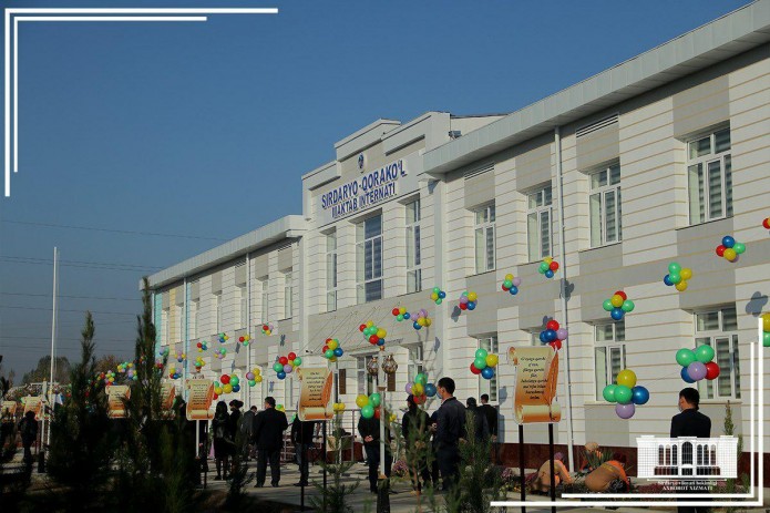 Sirdaryoda yana bitta ixtisoslashtirilgan maktab ochildi
