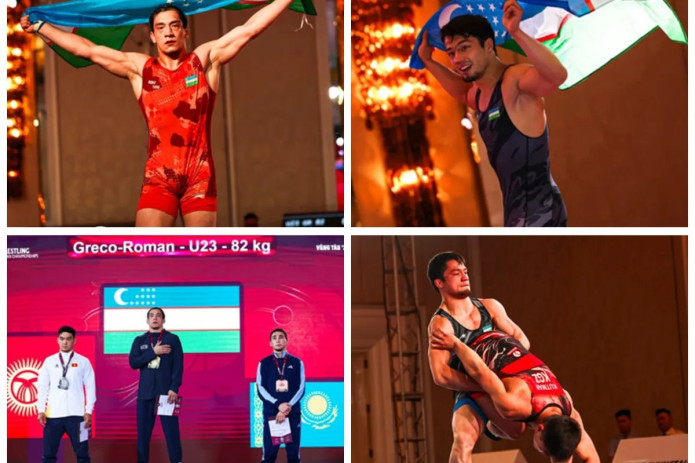 O'zbekiston yosh kurashchilari Osiyo chempionatini 4 ta medal bilan boshlashdi