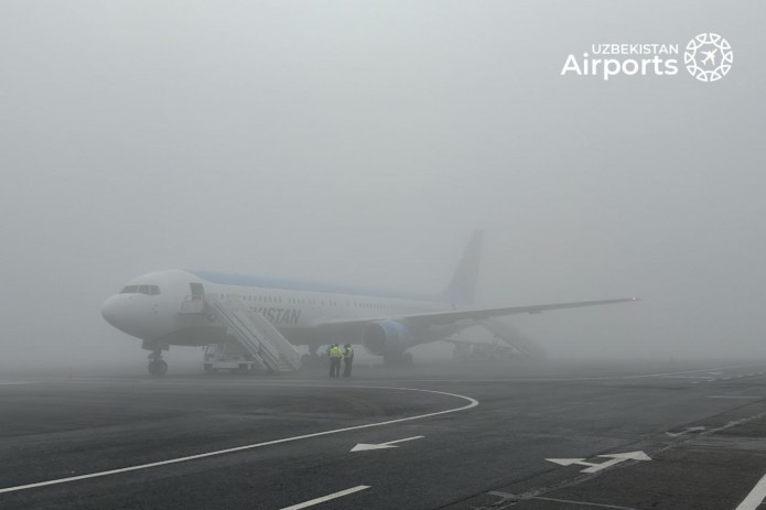 Fog Disrupts Tashkent Airport Operations