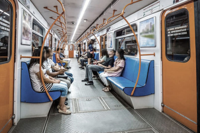 Toshkentda metroda qizning belidan past qismini ushlagan erkak qamaldi