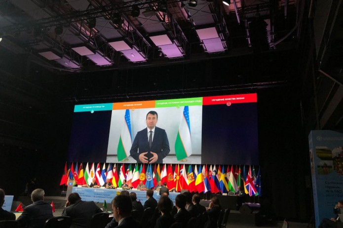 Министр сельского хозяйства Жамшид Ходжаев выступил на конференции ФАО