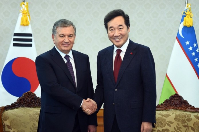 Президент Узбекистана встретился с Премьер-министром Республики Корея