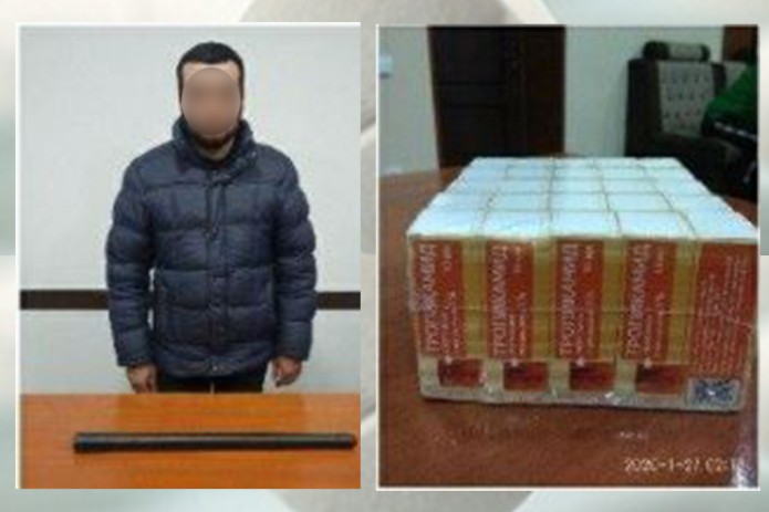 В Ташкенте у 30-летнего мужчины обнаружили спортивную биту и наркотические вещества