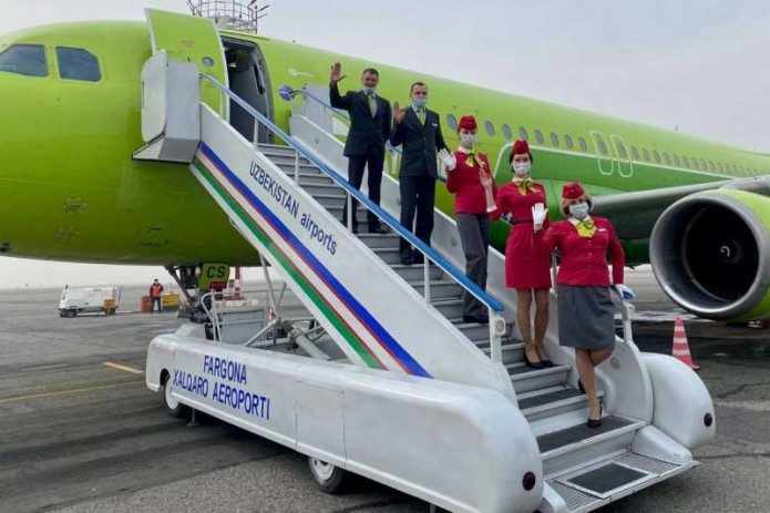 Авиакомпания «Сибирь» запускает регулярные рейсы из Ферганы в Волгоград