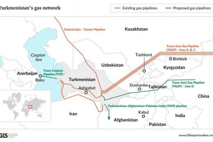 Construction of 4th line of the “Central Asia – China” gas pipeline halted