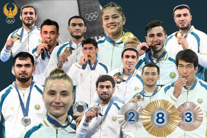 O‘zbekiston delegatsiyasi Parij-2024 yozgi Olimpiya o‘yinlarini o‘z tarixidagi eng zo‘r natija bilan tugatdi