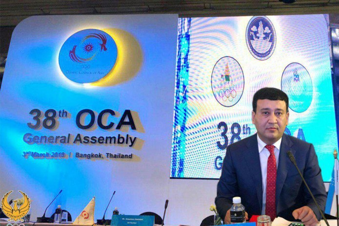 Умид Ахматджанов утвержден на должность вице-президента Олимпийского Совета Азии