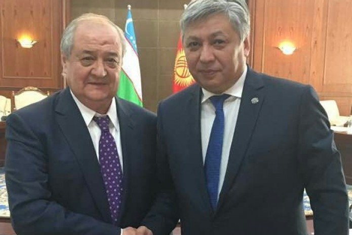 Главы МИД Узбекистана и Кыргызстана провели переговоры в Бишкеке