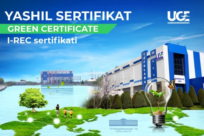 Uzbekistan Introduces "Green Energy" Certificates for Hydroelectric Power Plants