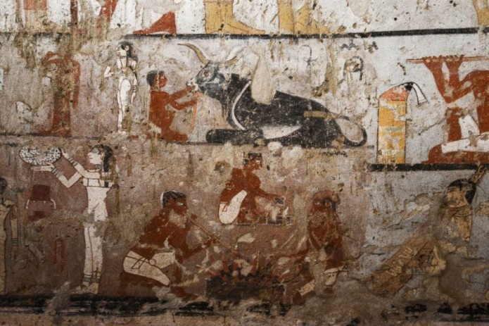 Old Kingdom style tomb for woman discovered in Egypt's Giza
