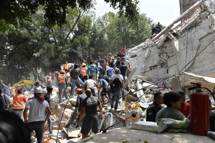 Новое землетрясение в Мексике, 220 погибших