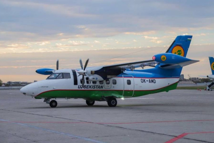 Uzbekistan Airways to‘rtinchi LET L-410 havo kemasini qabul qilib oldi