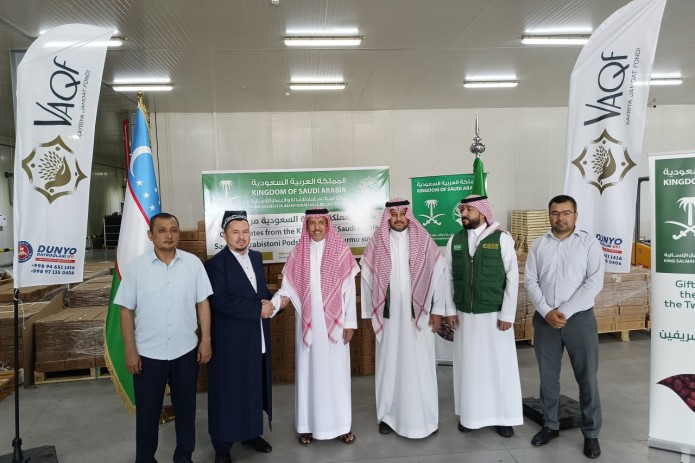 Saudiya Arabistoni O‘zbekistonga 25 tonna xurmo hadya qildi